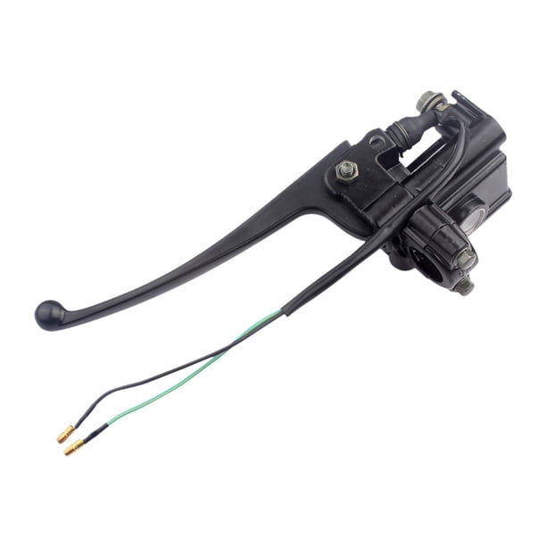 Cilindro Maestro de Freno Delantero Derecho con Palanca de Freno Interruptor de Luz de Freno y Accesorios Metálicos Adecuado para Motocicleta