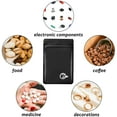 thumbnail image 2 of 100pcs 4"X 6" Black Mylar Bags Resealable Bags Foil Pouch Double-Sided Flat Ziplock Bag Matte Black, 2 of 4