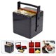 thumbnail image 2 of 1 juego de caja de sushi de exquisito diseño japonés, caja de sushi multifunción para picnic y bento., 2 of 8