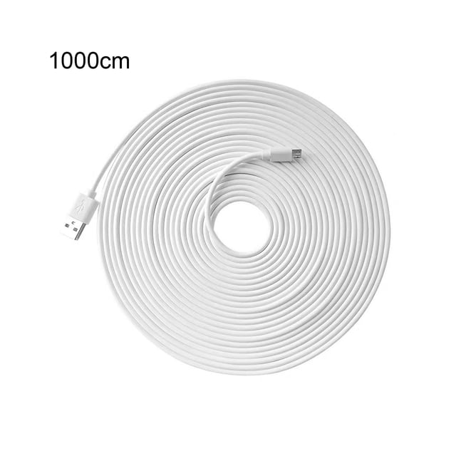 3A Micro USB Data Cable Fast Charging Power Line 100/200/300/500/600/800/1000cm for Android Smart Phone- 1000cm