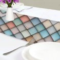 thumbnail image 4 of Yayeee Table Runner 90 inches Long Home Kitchen Dinning Party Decoration, Colorful Art Pattern, 4 of 7