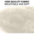 thumbnail image 3 of 1 Pair Car Headrest Pillow Soft Comfortable Memory Foam Automotive Neck Pillow Cushion for Neck Pain Pressure Relief Automotive Interior Accessories, 3 of 8