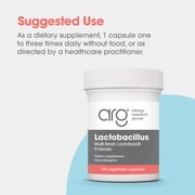 ARG Lactobacillus - Multi-Strain Probiotic Capsule - Gut & Digestive Health Support - Dairy Free, Gluten Free - 100 Servings - 100 Capsules