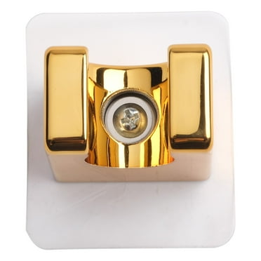 Support de Pomme de Douche Réglable, Poli, Sans Perçage, à Main, à Succion, Sans Perçage, Accessoires de Fixation de Douche, Amélioration Domiciliaire, Plomberie, Or