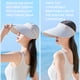 thumbnail image 2 of Sombreros De Protección Solar Sombrero Anti-UV Sombrero de Pescador Plegable de Nylon Unisex para Deporte al Aire Libre (Gris) Ehuebsd Para Estrenar, 2 of 8