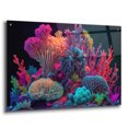 thumbnail image 2 of Epic Art 'Colorful Corals' by Epic Portfolio, Acrylic Glass Wall Art, 36"x24", 2 of 8