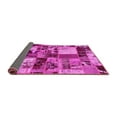 thumbnail image 2 of Ahgly Company Indoor Rectangle Patchwork Pink Transitional Area Rugs, 5' x 7', 2 of 4