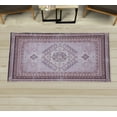 thumbnail image 1 of Ethnic Decorative Rug, Geometric Vintage Bohemian Design of Floral Ornaments in Dusty Tones, Quality Carpet for Bedroom Dorm and Living Room, 6 Sizes, Pink Eggplant Pale Mauve, by Ambesonne, 1 of 1