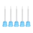 thumbnail image 1 of 5 Piezas Epoxi Tubos Estático Mezclador, 3,03 Pulgadas Plástico Resina Perilla Hebilla para AB Pegamento Adhesivo Pistola Aplicador 50ml Cartuchos, Blanco, Azul, 1 of 5