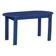 thumbnail image 1 of Linon Table Basse d'Extérieur Adirondack Robuste en Bois d'Acacia Massif, Teinte Bleue, 1 of 11