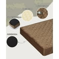 thumbnail image 4 of Orthopedic XL Dog Beds Large Sized Dog Waterproof Dog Bed with Removable Washable Cover and Non-Slip Bottom, Quilting Dog Bed for Crate, 41x27 Inch, Brown, 4 of 13
