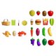 thumbnail image 3 of Juguete de corte de alimentos Hugo 22 piezas accesorio de cocina frutas y verduras, 3 of 10