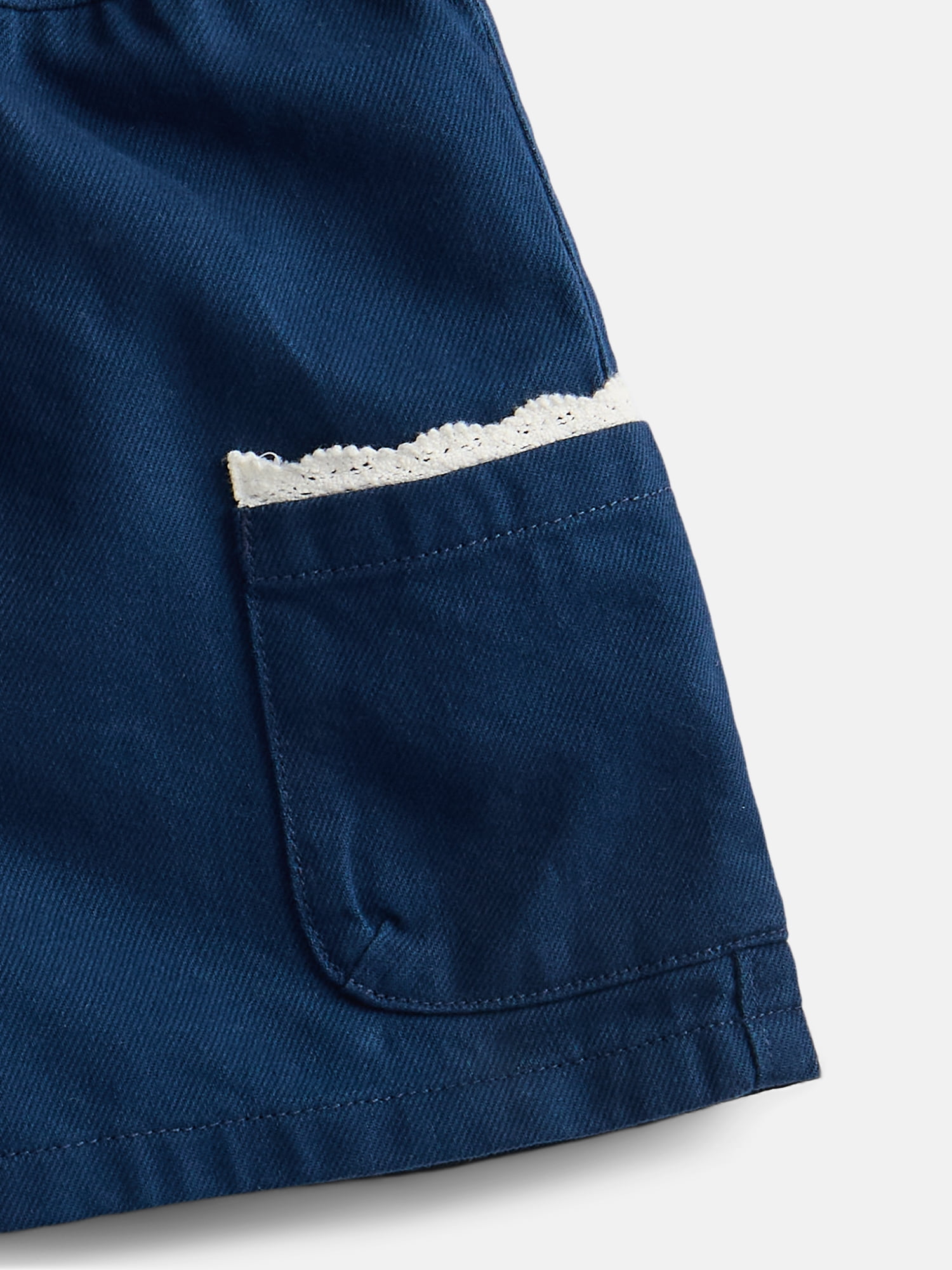 Wonder Nation Little Girls Pull On Shorts, Sizes 4-10