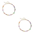 thumbnail image 4 of Minnieouse Collar de perlas naturales, gargantilla de cuentas coloridas, cadena ajustable, joyería Bohemia, accesorio de moda para la playa, tipo Tipo 2 2piezas, 4 of 6