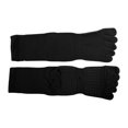 thumbnail image 4 of Unique Bargains  1 Pair Five Toe Socks Comfortable Warmth Socks for Women Black, 4 of 6