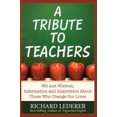 thumbnail image 1 of Pre-Owned Tribute to Teachers (Paperback) 1936863022 9781936863020, 1 of 1