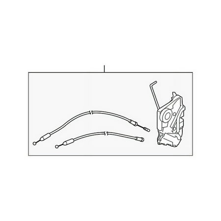 Lock Assembly Fits select: 2018-2019 SUBARU OUTBACK, 2018-2019 SUBARU LEGACY