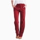 thumbnail image 4 of ICHUANYI ClearanceWomen Casual Cotton And Linen Solid Drawstring Elastic Waist Long Straight Pants(Red, XXL) ICHUANYI WER20232080501782, 4 of 9