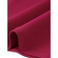 thumbnail image 5 of INSPIRE CHIC Sleeveless Work Dresses for Women Elegant Crew Neck A Line Church Business Casual Dress M Dark Red, 5 of 6