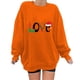 thumbnail image 1 of Sudadera Para Mujer Cuello Redondo Sudaderas Con Estampado Navideño Primavera Otoño Suéter de Manga Larga Top Odeerbi  ODB182570, 1 of 5