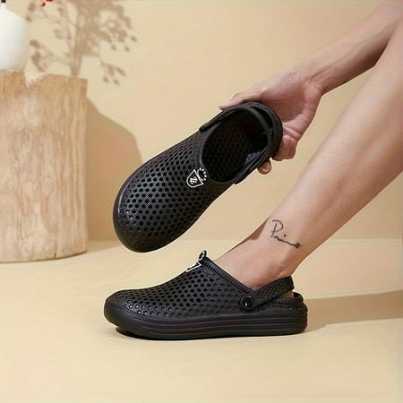 Going Outfits - Men s Clogs  Slip-on Closed Toe Sandals  Soft Sole Walking Shoes  Outdoor Garden Shoe Beach Sandals Quick Drying Sandals-40