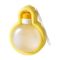 thumbnail image 2 of Botella dispensadora de agua para mascotas para exteriores con cuenco adjunto, botella portátil impermeable para perro de viaje y gatos, plástico multicolor, 18,5 cm, 250 g, 1 paquete, 2 of 6