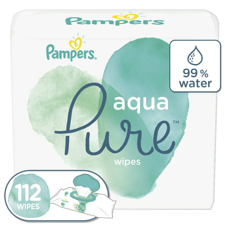 Pampers Aqua Pure Wipes - 112ct