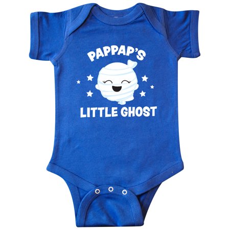

Inktastic Cute Pappap s Little Ghost with Stars Gift Baby Girl Bodysuit