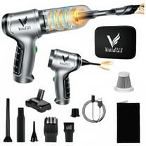 VIVIDUS Cordless Handheld Vacuum Cleaner, 15000PA High Power, Battery Powered, HEPA Wet/Dry Vacuum Cleaner for Car, Home, Pet Hair