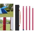 thumbnail image 5 of Tent Tarp Pole,tent poles for tarp canopy awning shelter,tent poles replacement heavy duty 8ft,adjustable camp tarp pole collapsible telescoping,carbon fiber hammock poles metal, 5 of 6