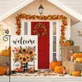 thumbnail image 6 of Fall Sunflowers Garden Flag Double Sided Autumn Welcome Leaves Pumpkin Rustic Outdoor Seasonal Yard Decorative Flag 12 x 18 Inch, 6 of 6