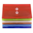 thumbnail image 3 of JAM Paper No. 10 Plastic Envelopes, 5 1/4 x 10, Assorted, Button String, Booklet, 6/Pack, 3 of 4