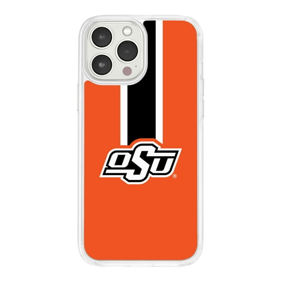 Oklahoma State Cowboys HD Phone Case Compatible with MagSafe Apple iPhone 16 (Stripe) by Affinity Bands