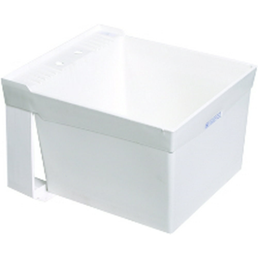 Mustee 19W Utilatub Laundry Tub Wall Mount, 24Inch x 20Inch, White