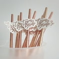 thumbnail image 2 of Despedida de soltero Equipo Novia pajitas pajitas de papel bronceadoras decoración de fiesta, 2 of 6