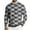 Y5-Gray, variant on Men Crew Neck Knit Sweaters Plaid Print Long Sleeve Pullover Sweater Ribbed Knit Lightweight Slim Fit Business Casual Dress Pullover Sweaters Crewneck Tops,Brown 4XL