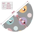 thumbnail image 5 of Kll 36" Christmas Tree Skirt Cute Geese Xmas Tree Skirts Mat For New Year Xmas Holiday Party Indoor Outdoor Home Decoration, 5 of 9