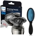 thumbnail image 1 of Philips Norelco Rasoir 9000 Tête de Rasage de Prestige, SH98/72 + Brosse Humide Brosse Démêlante Bwp824-Bleu, 1 of 4
