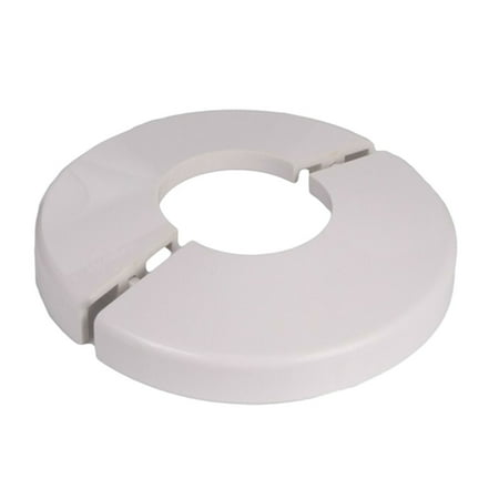 Escutcheon White Snap-On Snap Tite Hand Rail Base Trim Cover