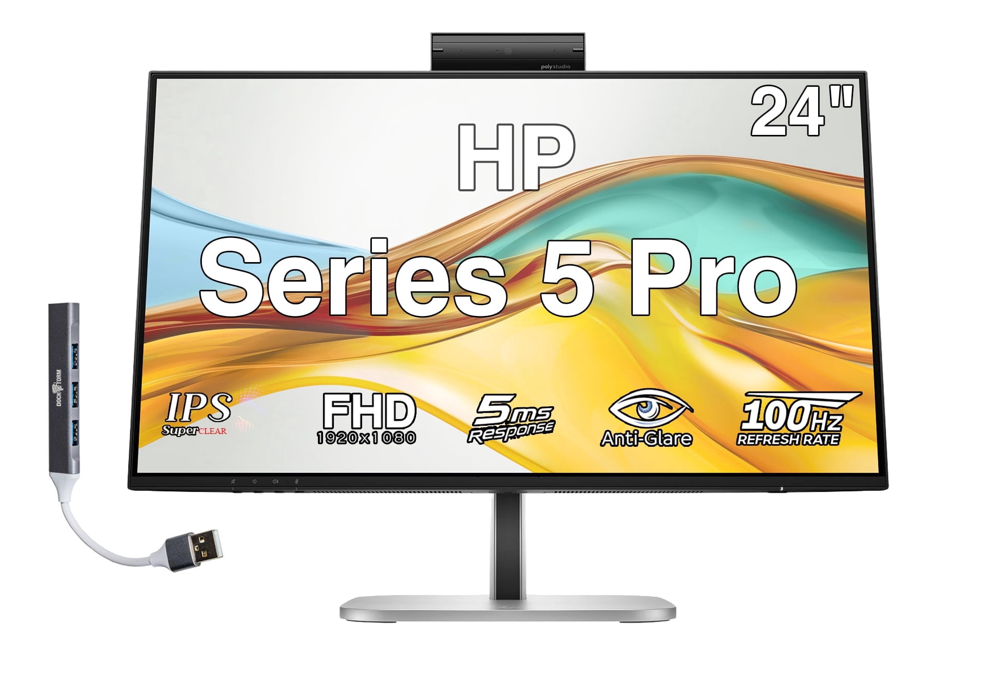 HP EliteDisplay E243i 24-inch 1920 x 1200 IPS Monitor - Walmart.com