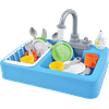 Sunny Days Entertainment Kitchen Sink with Running Water - 20 Piece Toy Playset