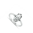 thumbnail image 4 of Hand of God Love Ring .925 Solid Sterling Silver Band Jewelry Female Male Unisex Size 7, 4 of 4