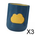 thumbnail image 1 of Vasos para cepillos de dientes Soledad Redondos antideslizantes 3 piezas, 1 of 10