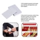 thumbnail image 5 of 100 Pcs Blank Sublimation Metal Name Card (Silver ), 5 of 5