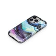 thumbnail image 3 of DesignSkinz Scratch-Resistant Hard Slim Case Compatible with iPhone 16 Pro Max (Compatible with MagSafe) - Watercolor Galaxy Sky, 3 of 9