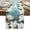Blue, variant on Spring Magnolia Flower Table Runner White Floral Botanical Light Blue Tablerunners 13 x 36 Inch, Table Decorations Tabletop Scarf for Summer Gathering Holiday Farmhouse Kitchen Dining Decor