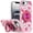 10, variant on For iPhone 17E / 16E / SE4 Metal Diamond CD Pattern Design Matte Finished Hybrid with Rotational Ring [Car Mount Friendly] Case - 8