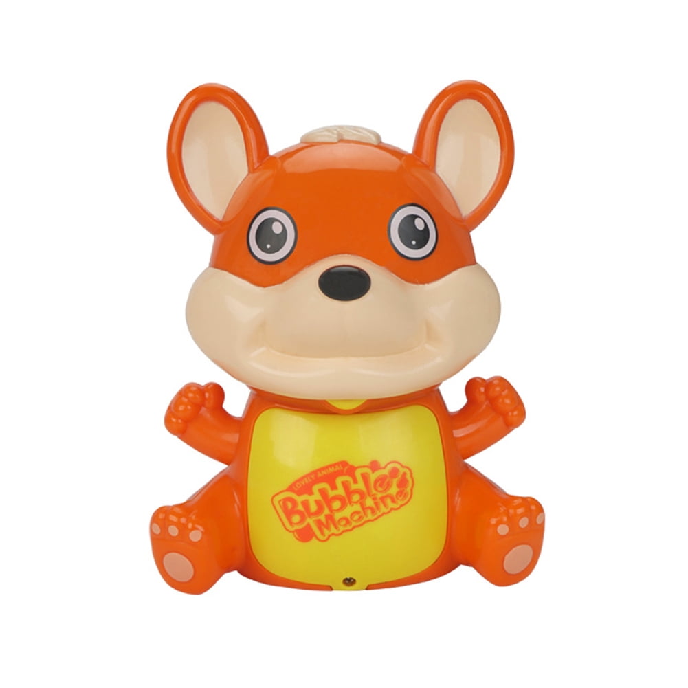 KUNyu Children Cartoon Dinosaur Squirrel Automatic Bubble Machine Kids Bathtub Toy