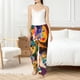 thumbnail image 4 of Fotbe Abstract Musical Faces Pantalones de Pijama para Mujer, Pantalones de Dormir, Pantalones Pj con Cordón y Bolsillos-XX-Large, 4 of 6