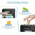 thumbnail image 3 of HLONK Interactive Youngsters‘ ATM Penny Bank with Password Lock - Automatic Cash & Coin Saver  Black Plastic Money Storage Box  Perfect Gift for Youngsters to Develop Saving Habits  Fun S, 3 of 6